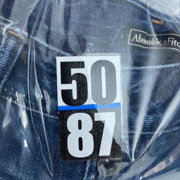 Abercrombie & Fitch Womens Distressed Size 28 Worn Look Button Fly 5087 - Picture 8 of 9